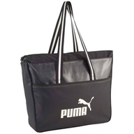 PUMA CAMPUS SHOPPER 090328 01 TAŠKA URBAN ŠPORTOVÁ KABELKA ČIERNA