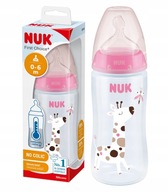 NUK ANTIKOLICKÁ FĽAŠA SO SNÍMAČOM 300ml 0m+