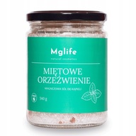 Mglife Mint osviežujúca horčíková soľ do kúpeľa 540 g