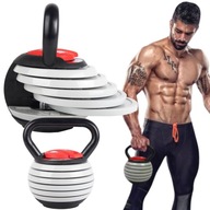 SET liatinových loptičiek kettlebells od 3,5-18,1kg