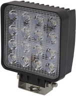 Štvorcová 48W SMD LED pracovná lampa s rukoväťou