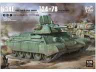 T-34/76 112 Factory T-34E tank model BT-009 Border