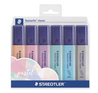 ZVÝRAZŇOVAČ TEXTU SURFER PASTEL 6 FARIEB STAEDTLER..