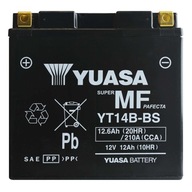 YUASA YT14B-BS 12V 12,6AH 210A L+ ŠTARTOVANÁ!!!