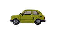 MALUCH FIAT 126 LIMONKA KOVOVÝ MODEL 1:21 WELLY