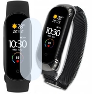 XIAOMI MI BAND 5 + FÓLIA + NÁRAMOK ČIERNY