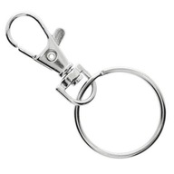 Ring Carabiner Base Keychain for Macrame 60mm ~100 pcs