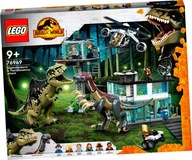 LEGO Jurassic World Attack of the Giganotosaurus a Therizinosaurus 76949