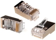 100x ZÁSTRČKA RJ-45 ZÁSTRČKA RJ45 100 ks. BYDGOSZCZ