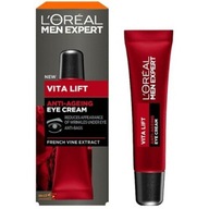 L'OREAL MEN VitaLift Očný krém, 15 ml