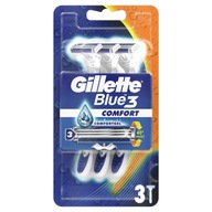 Holiaci strojček Gillette Blue3 Comfort 3 ks