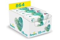 Utierky PAMPERS AQUA HARMONIE VLHČENÉ Utierky 18x48 = 864 KS