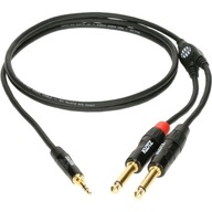 Kábel Klotz KY5-300 stereo mini jack-2x mono jack