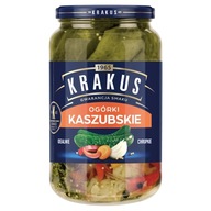 KRAKUS Kašubské uhorky nakladané 870g