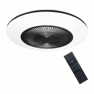 Stropné LED svietidlo ARIA BLACK 38W s ventilátorom MILAGRO