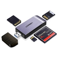 UGREEN ČÍTAČKA KARIET SD / MICRO SD / CF / MS NA USB