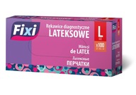 OCHRANNÉ LATEXOVÉ RUKAVICE VEĽ. L-100ks FIXI