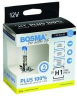 BOSMA PLUS 100% H1 ŽIAROVKY 12V 55W P14,5S DUO BOX