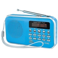 MALÉ PRENOSNÉ FM RÁDIO s USB SD MP3 + BATÉRIA