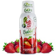 Fruttamax Jahoda Svetlý ovocný sirup 0,5l 0kcal