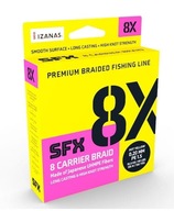 Sufix SFX 8X Braid Hot Yellow 275 m/0,185 mm/13,0 kg