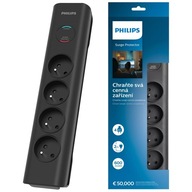 Philips SPN7040BA/60 predlžovací kábel 2m 4 zásuvky