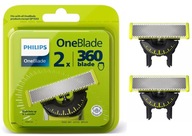 Náhradné čepele Philips OneBlade 360 ​​QP420/50 2 kusy originál