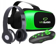 VIANOČNÝ DARČEK OKULIARE VR 360+DIAĽKOVÉ BLUETOOTH