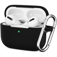 SILIKÓNOVÝ KRYT POUZDRO PRE AIRPODS APPLE PRO 1 | S KARABÍNOU