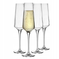 Poháre na šampanské KROSNO Avant-Garde LUMI, 4 ks