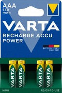 4X VARTA BATÉRIA AAA 550 MAH BLISTER