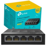 SPÍNAČ TP-LINK LS1005G STOLNÝ GIG SPLITTER