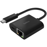 Belkin ethernetový nabíjací adaptér USB-C na GB