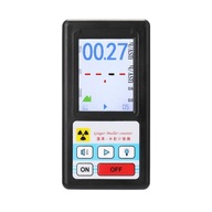 Čierny ručný detektor Geiger Counter BR-6 P