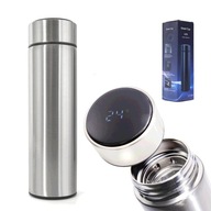 TERMOhrnček THERMOS SMART LED 500 ml strieborný