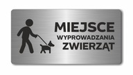 NA VEDÚcom MIESTE ZVIERAT | Doska z nehrdzavejúcej ocele