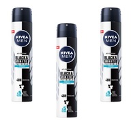 NIVEA MEN Black White pánsky antiperspirant 3x200ml