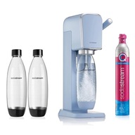 SodaStream ART BLUE saturátor + 2x POISTKOVÁ FĽAŠA 1L