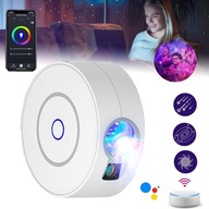 SMART STARRY SKY PROJEKTOR WIFI, 3D NOČNÁ LAMPA HLASOVÉ OVLÁDANIE