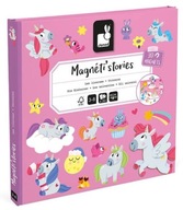 Magnetické puzzle Jednorožce Magneti`stories Janod 3+