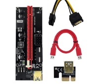 Riser 009S - Najnovší model - PCI-E 1x-16x USB3.0