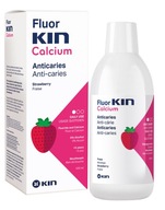 KIN FLUOR CALCIUM Tekutý pre deti 500ml JAHODA