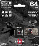 Pamäťová karta microSD GOODRAM IRDM 64GB + adaptér