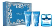 Versace Man Eau Fraiche Set voda + gél + balzam