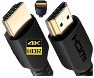 RÝCHLY HDMI KÁBEL HDR UHD 4K120Hz CERTIFIKOVANÁ KVALITA HDMI kábel pre TV STRONG