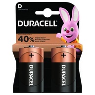 BATÉRIA DURACELL LR20 /D/ MN1300 OPK. 2 KS.