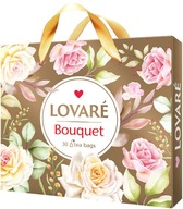 Lovare Bouquet Brown čajový set 6 príchutí 30 ks x2