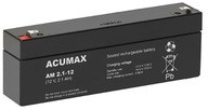 BATÉRIA BATÉRIA ACUMAX AM2.1-12 12V 2.1AH AGM AM 2.1-12 AM2.1 VRLA ALARM