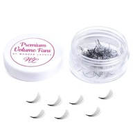 Prémiové objemové ventilátory Wonder Lashes 7D D 8mm trsy