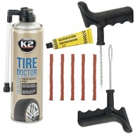 K2 TYRE DOCTOR 500ml sada na opravu pneumatík kolies